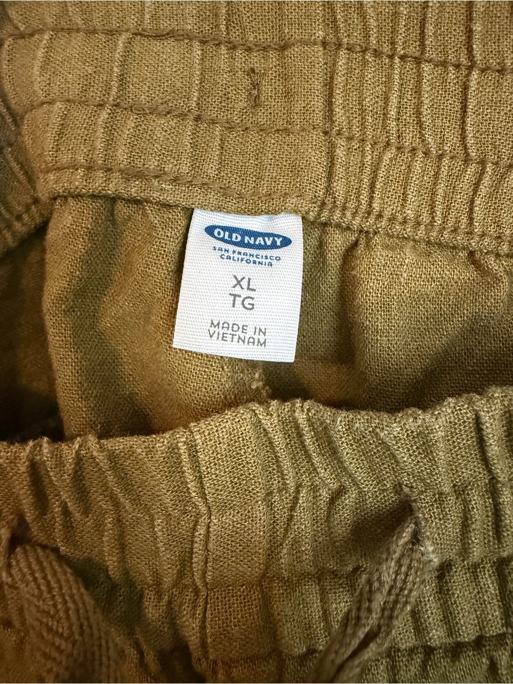 Pull-On Linen-Blend Shorts - Picture 4 of 4